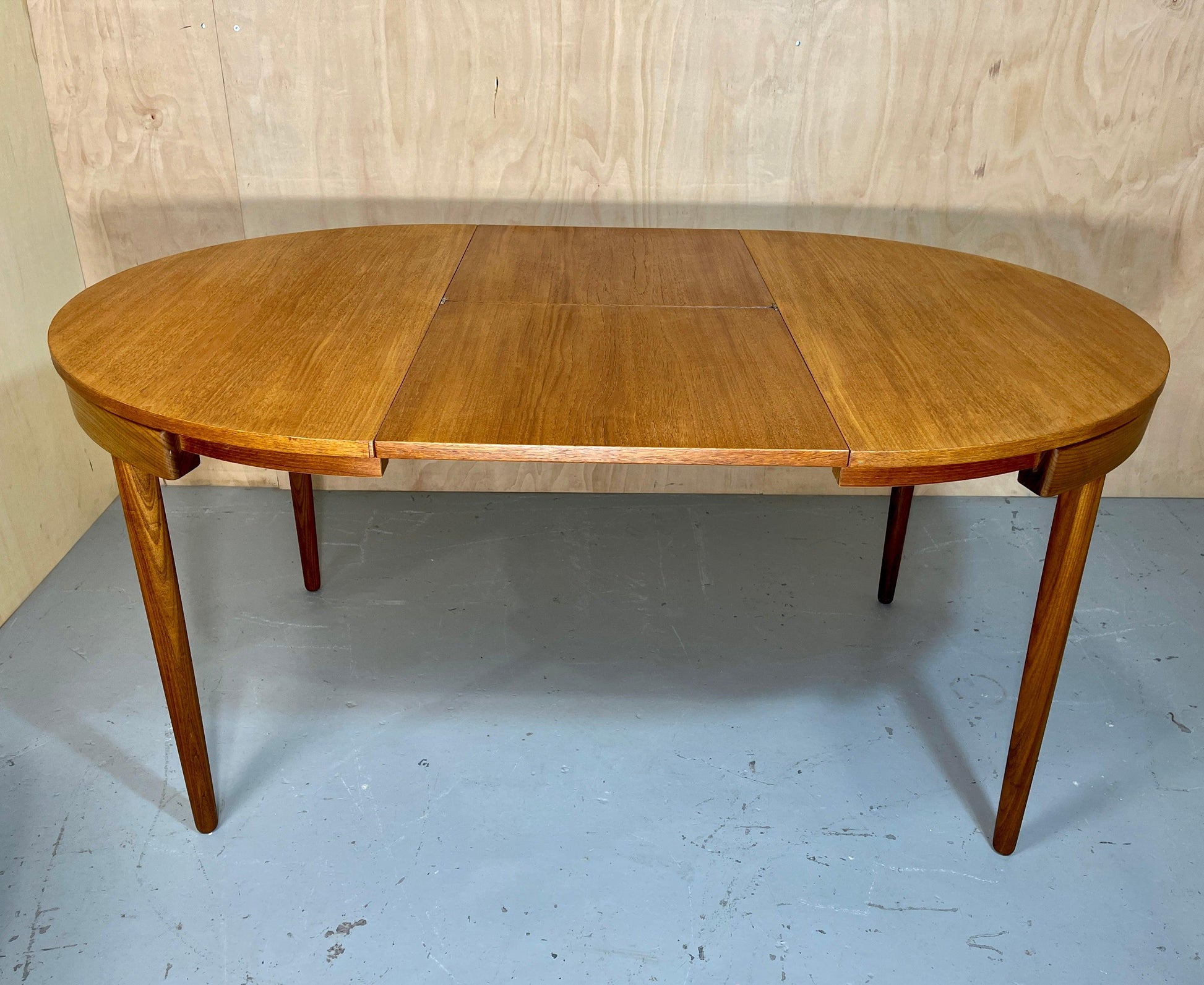 Mid-century teak dining set by Hans Olsen for Frem Røjle, 1950s - Supramobili