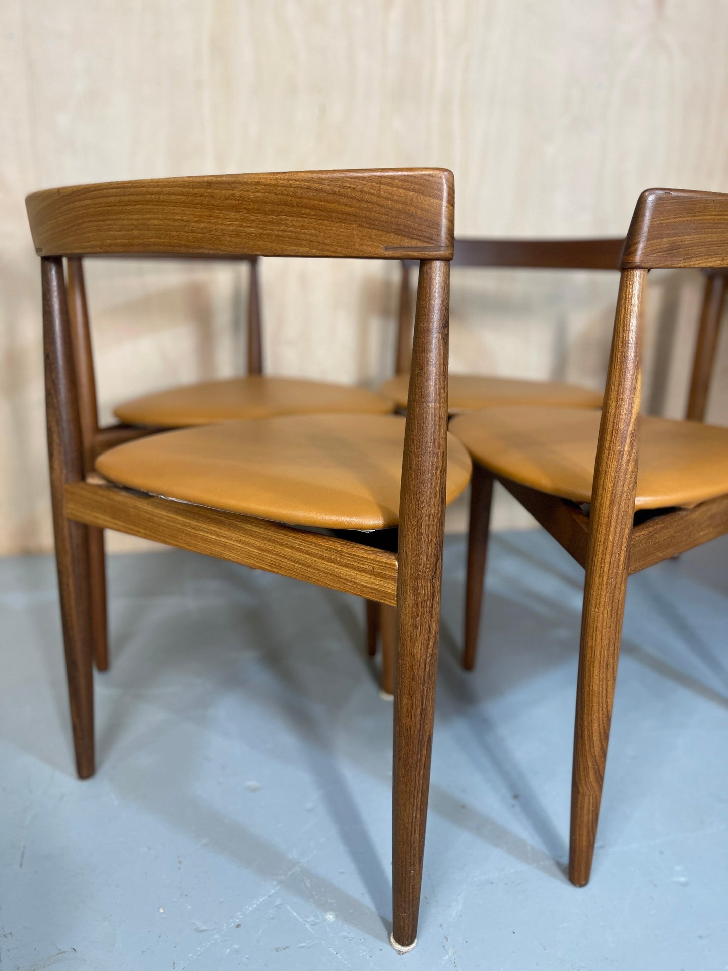 Mid-century teak dining set by Hans Olsen for Frem Røjle, 1950s - Supramobili