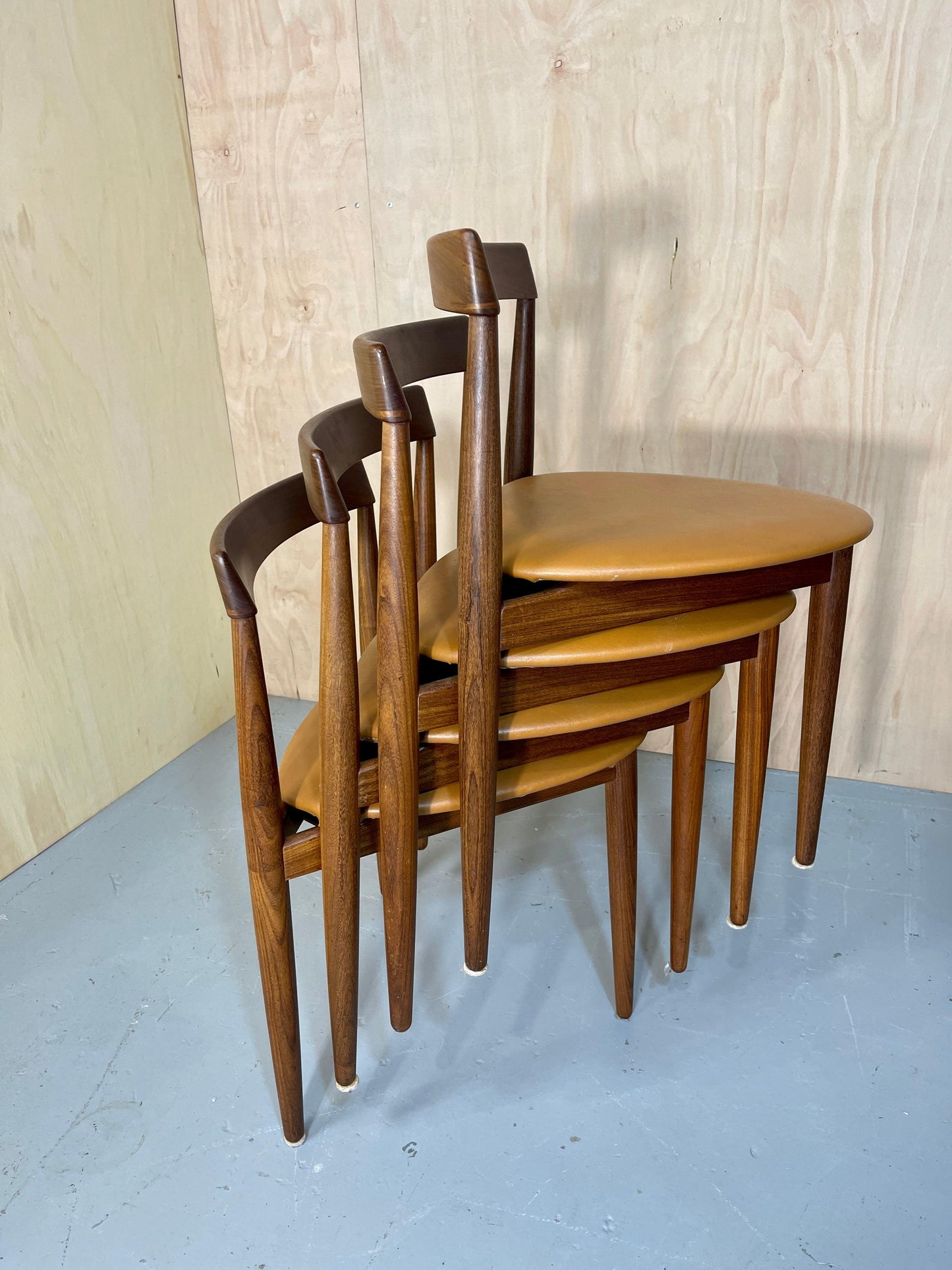 Mid-century teak dining set by Hans Olsen for Frem Røjle, 1950s - Supramobili