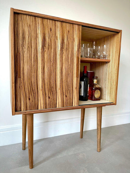 Mid Century Style Drink Cabinet - Supramobili