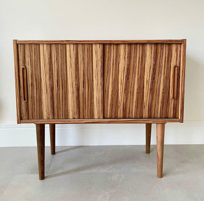 Handmade Zebrano Wood Sideboard - Supramobili