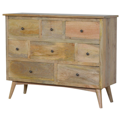 Nordic Style 8 Drawer Chest of Drawers