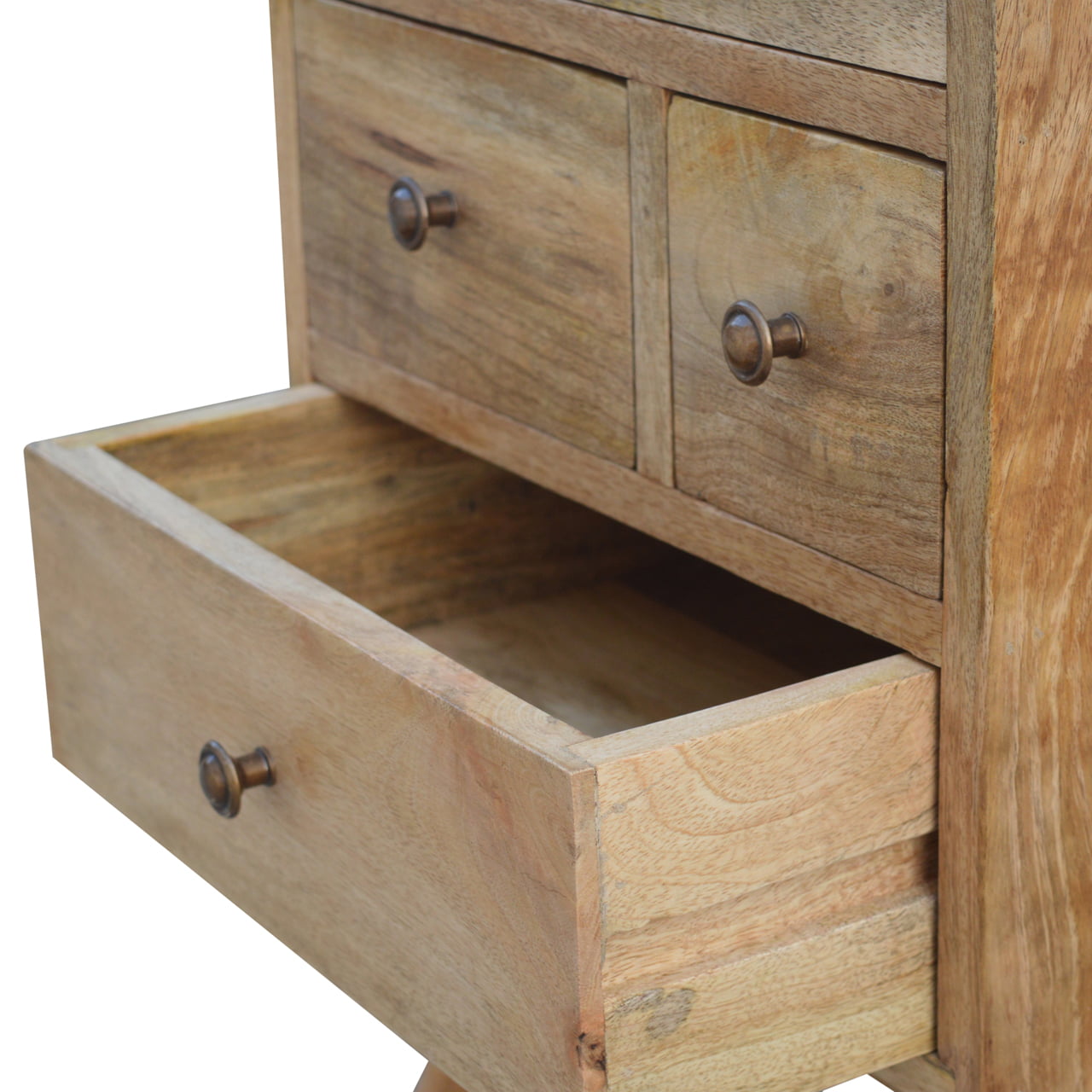 Nordic Designed 4 Drawer Petite Bedside