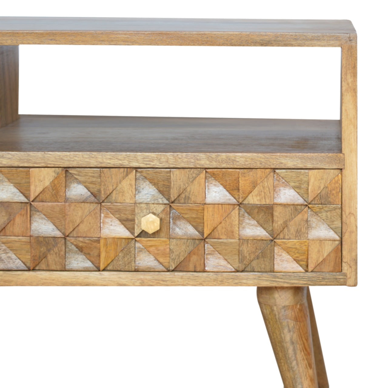 Tile Carving TV Stand